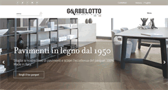Desktop Screenshot of garbelotto.it